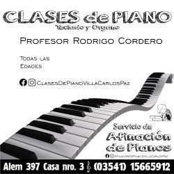 Clases De Piano Villa Carlos Paz (Escuelas de música en Merlo San Luis)